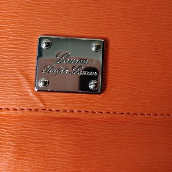 Project - Lauren Ralph Lauren Orange Crossbody Wallet - Picture 3 of 16